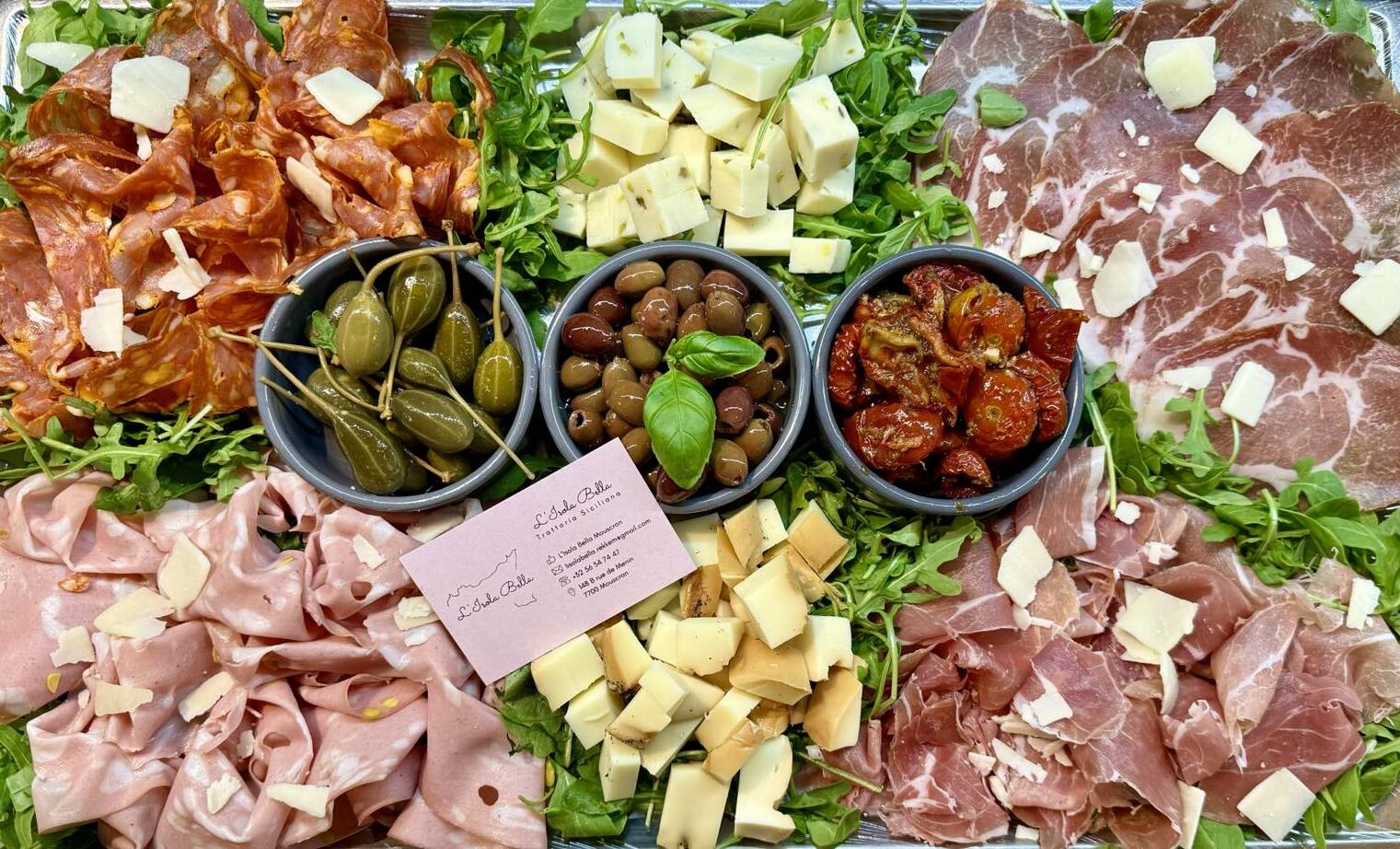 Antipasti et entrées italiennes